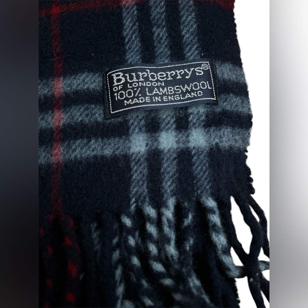Burberry’s of London blue scarf - Picture 3 of 5
